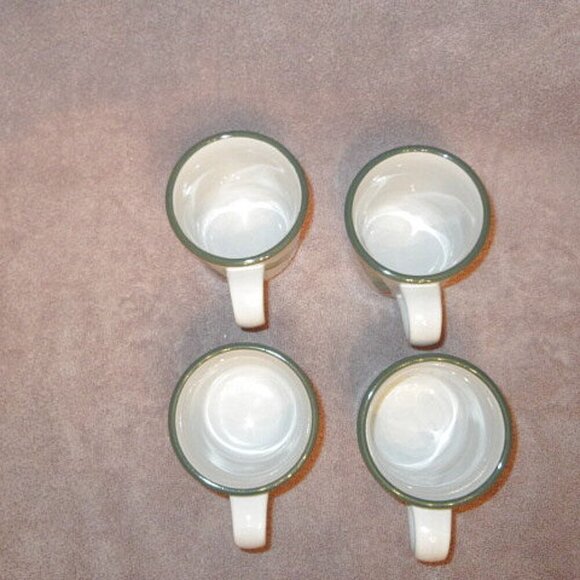 VTG Set Of 4 Noritake NEW WEST Stoneware MUGS Cups 8696 DISCONTINUED Japan LOT - Picture 6 of 8
